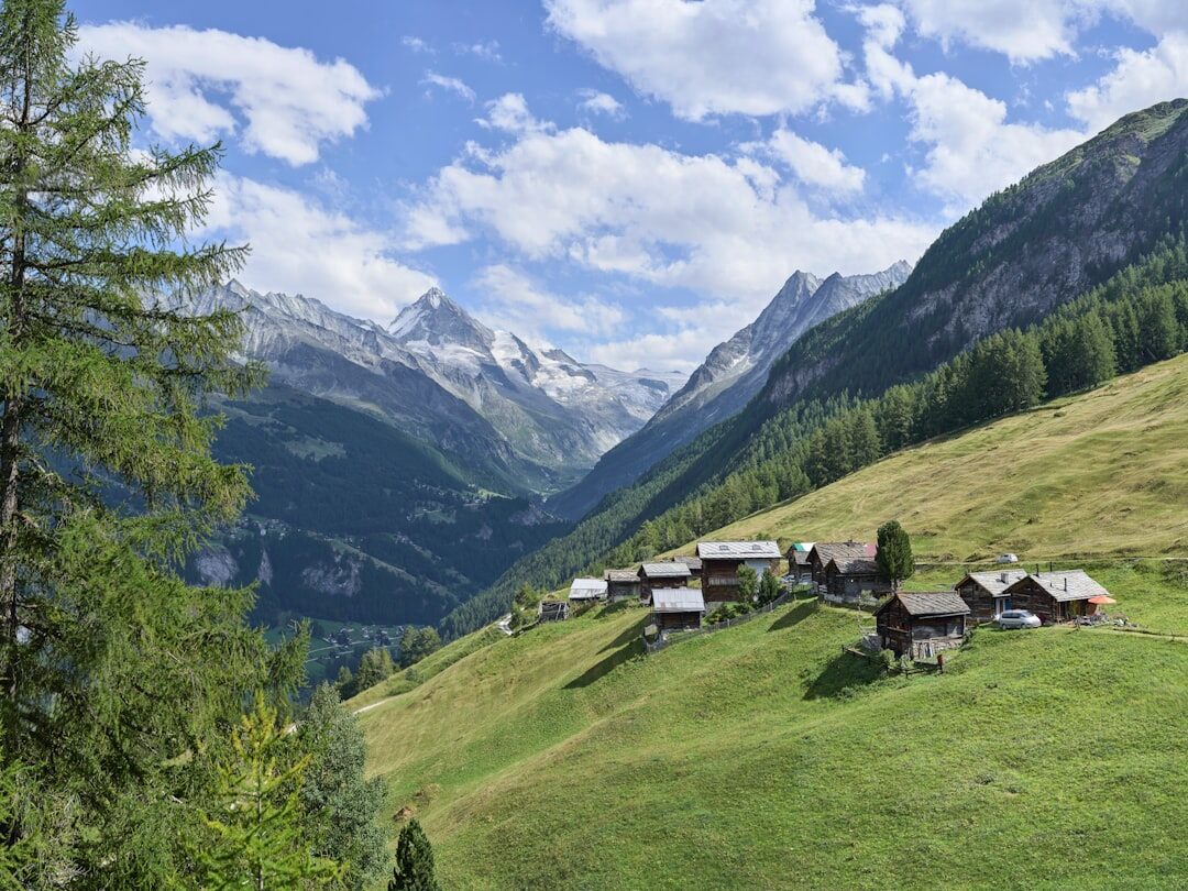 swiss mountains landscape