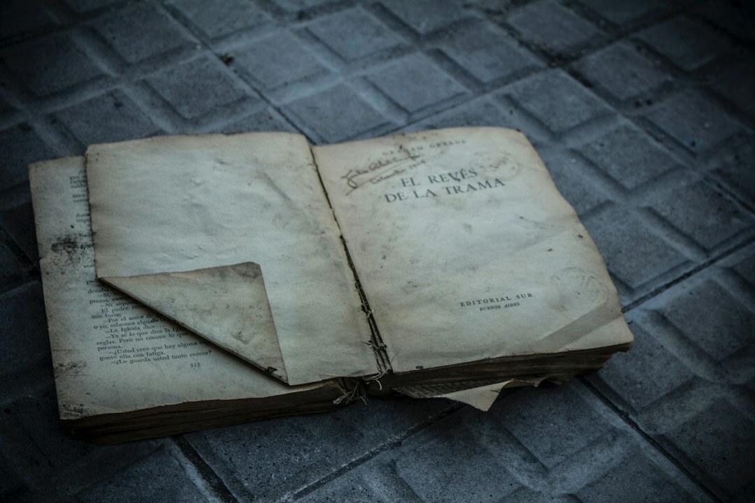 old book with myths